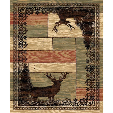 Elk Plank Area Rug