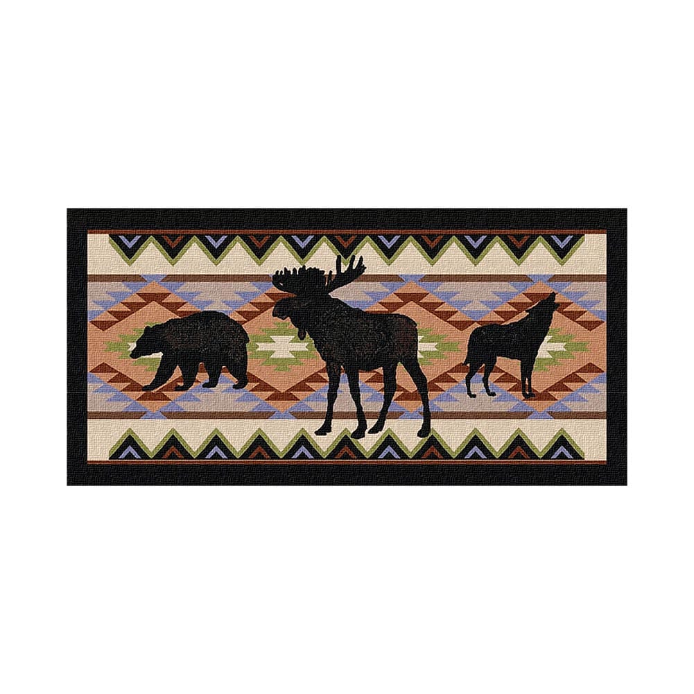 Southwestern Wildlife Throw Rug