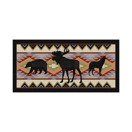 Southwestern Wildlife Throw Rug