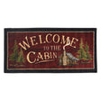 Welcome to the Cabin Throw Rug