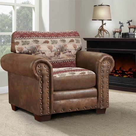 Deer Clearing Armchair