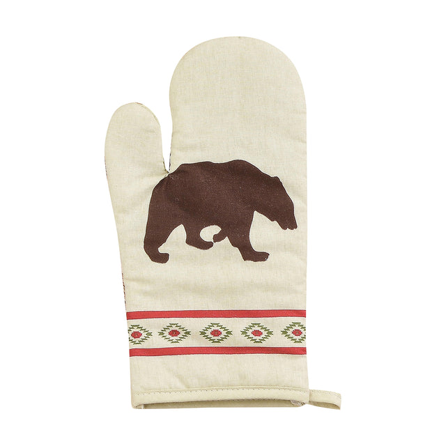 Santa Fe Bear Oven Mitt