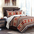 Red Sunbeam Quilt Set