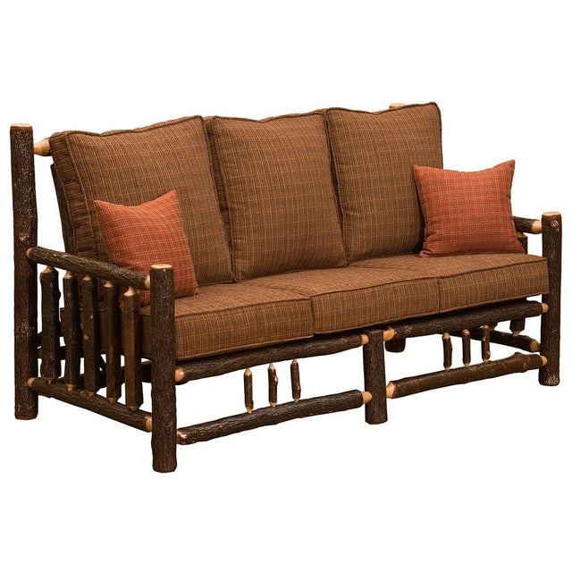 Hickory Log Frame Sofa