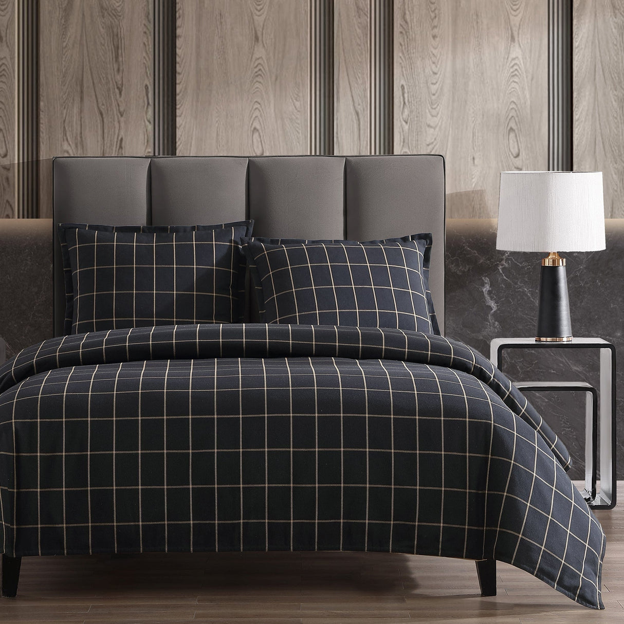 Pine & Plaid Bedding Set