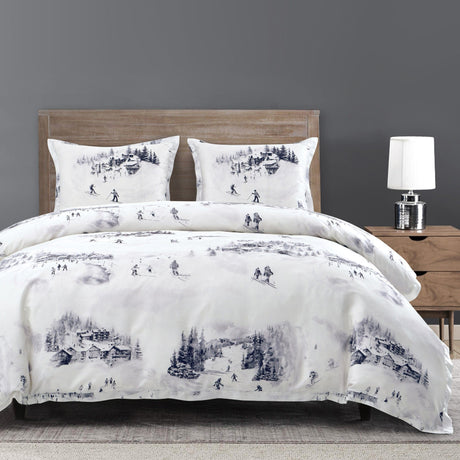 Ski Slopes Bedding Set