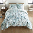 Watercolor Floral Comforter Set