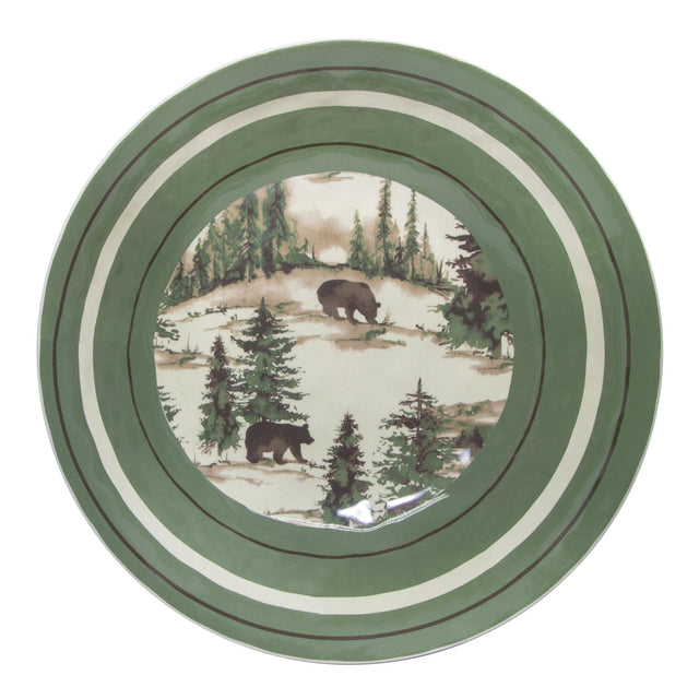 Balsam River Melamine Dinner Bowl Set