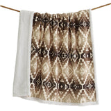 Aztec Gold Sherpa Throw