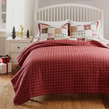 Princeton Red Quilt Set