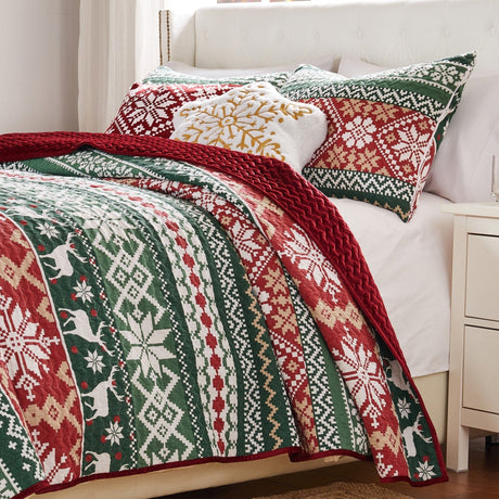 Christmas Days Quilt Set