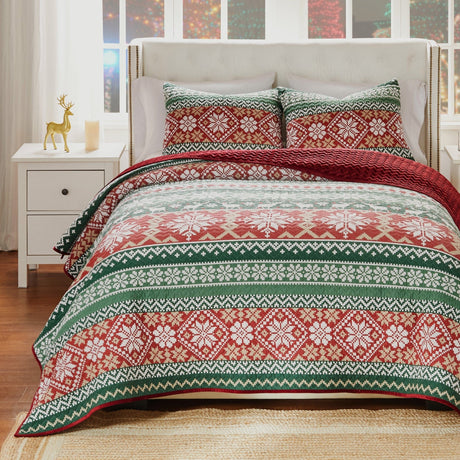 Christmas Days Quilt Set