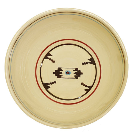 Tularosa Southwest Cream Serving Bowl