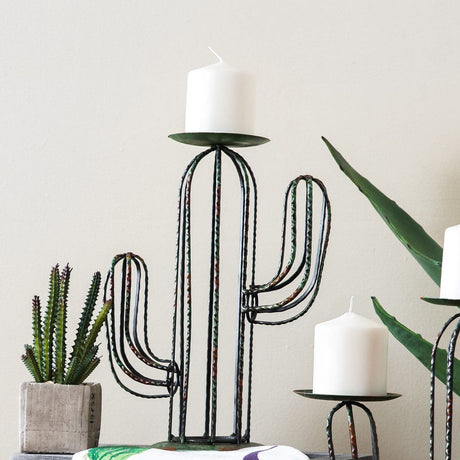 Cactus Candle Holder