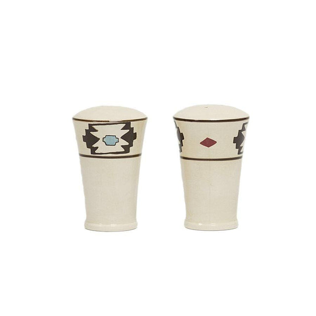 Tularosa Southwest Cream Salt & Pepper Shaker Set