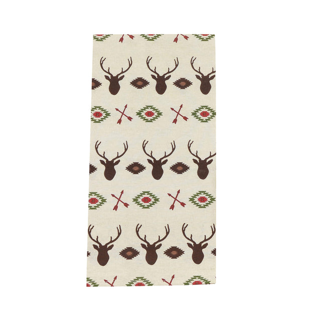 Southwest Aztec Deer Tea Towel