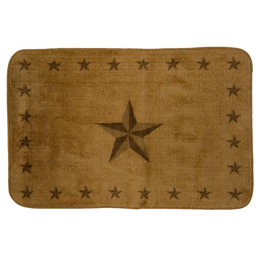 Center Star Bath Rug