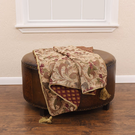 Western Chenille Throw Blanket