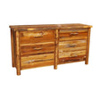 Red River Barnwood 6 Drawer Chest