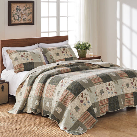 Sedona Patchwork Quilt Set