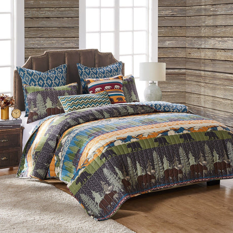 Alpine Bear Bonus Quilt Set