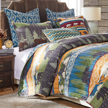 Alpine Bear Bonus Quilt Set