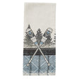 Blue Forest Paddle Dishtowel