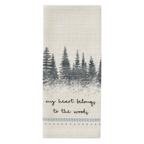 Blue Forest Decorative Dishtowel