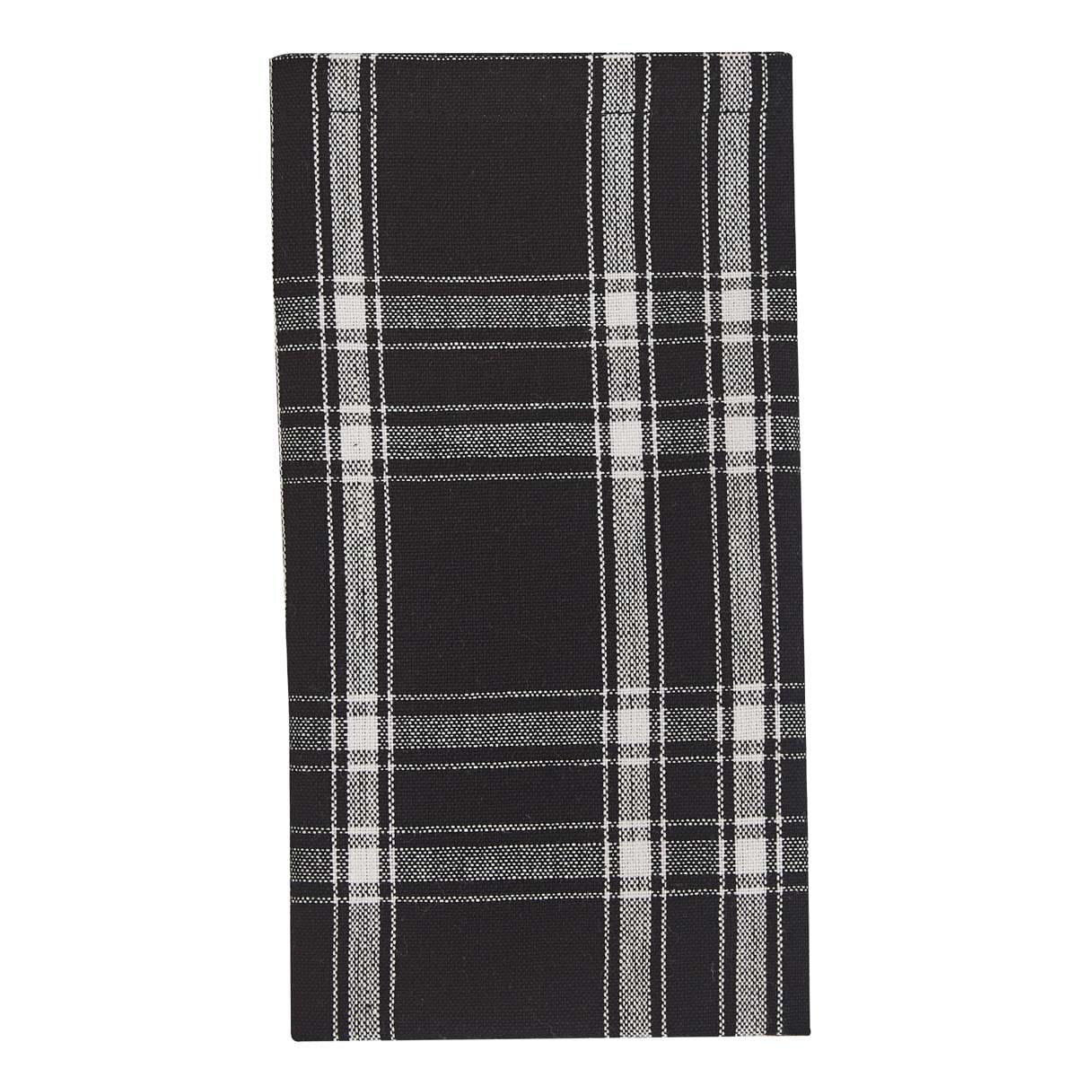 Navy Check Napkin