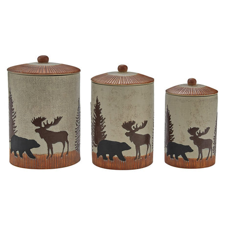 Wilderness Weave Canister Set