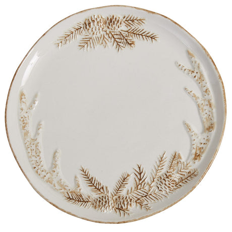 Antler Pine Salad Plate