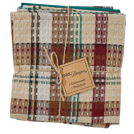 Upland Game Plaid Dishtowel Set