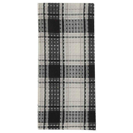 Classic Plaid Waffle Dishtowel