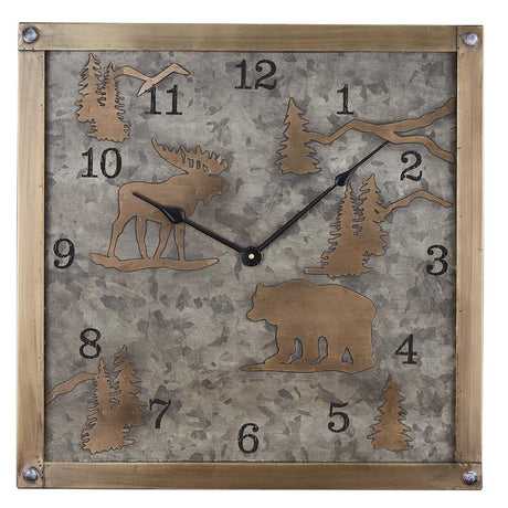 Summit Wildlife Wall Clock