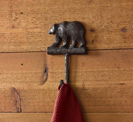 Cabin Bear Single Hook