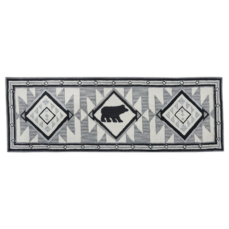 Tribal Bear 2' x 6' Rug