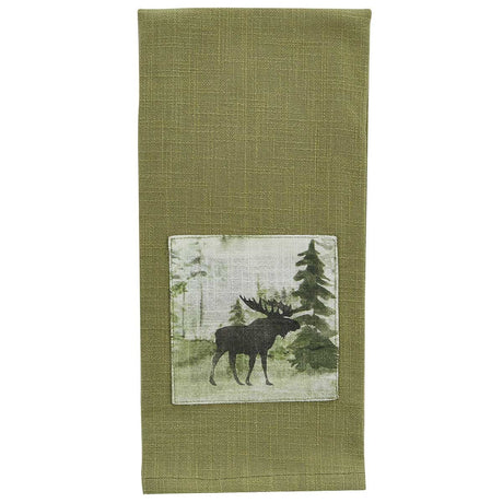 Summit Wildlife Moose Dishtowel