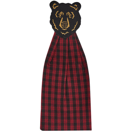 Red Dawn Black Bear Dishtowel