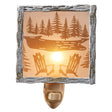 Adirondack Scene Night Light