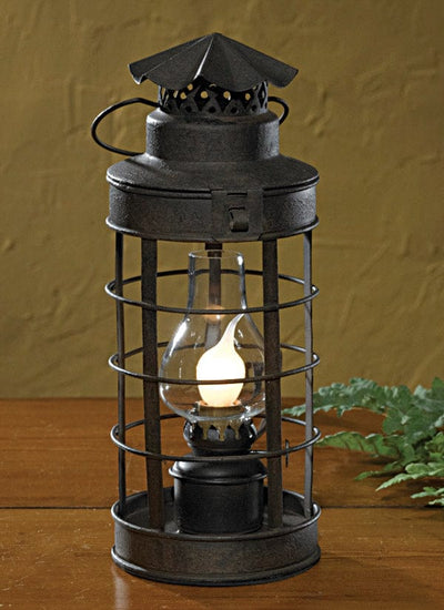 Rustic Lantern Lamp