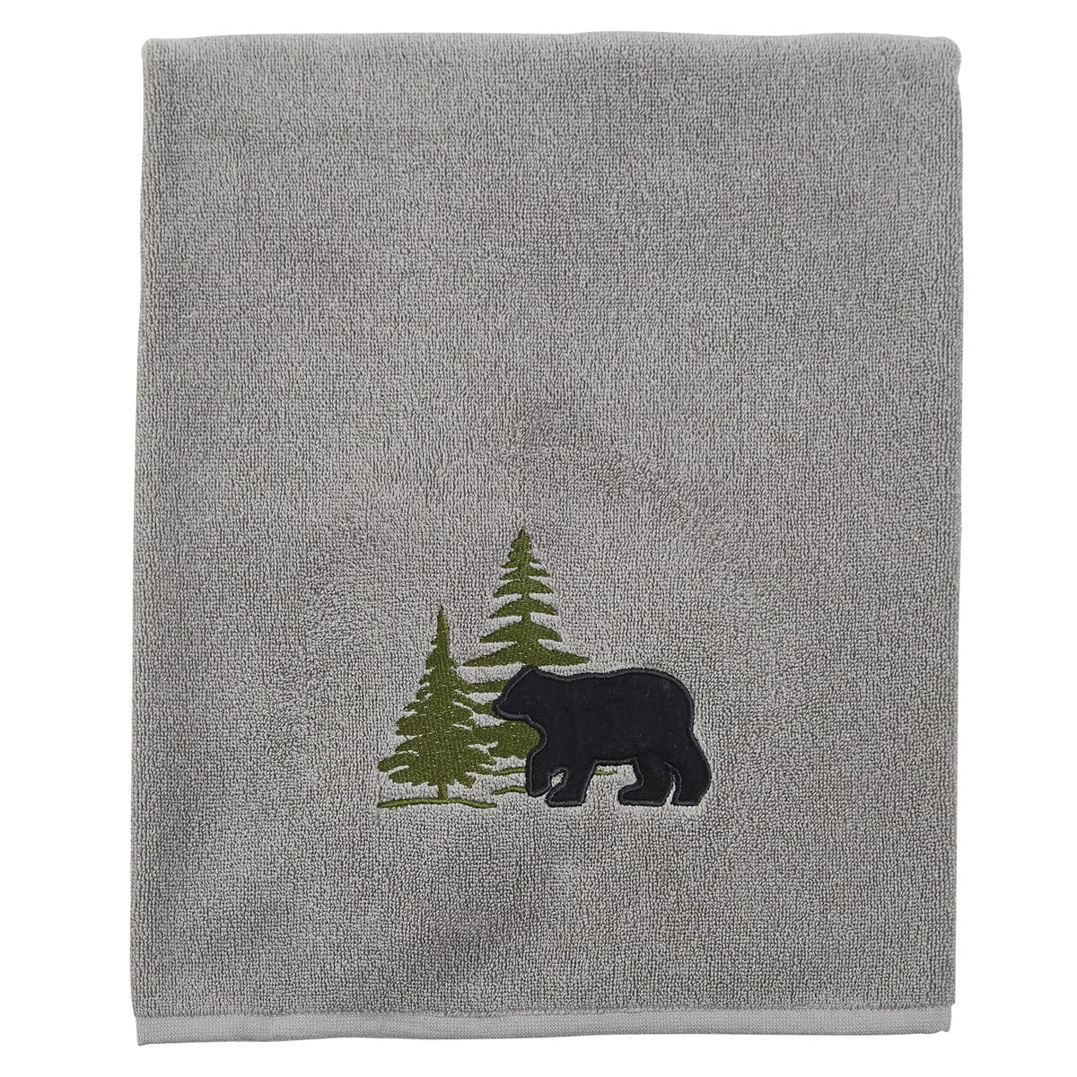 Black Bear Bath Towel Cabin Place The Cabin Place