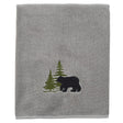 Black Bear Bath Towel