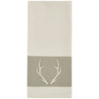 Antler Check Dishtowel