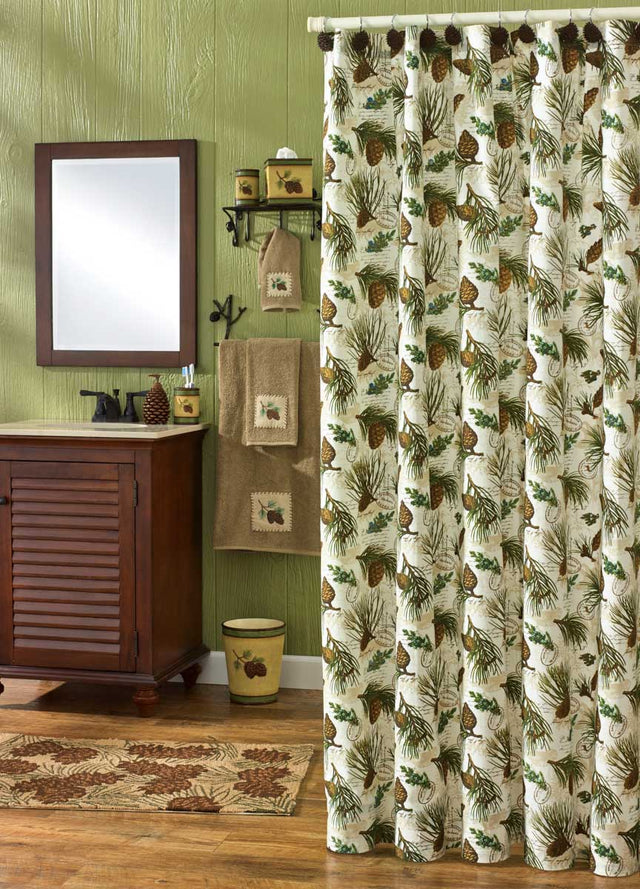 Walk Through The Woods Shower Curtain