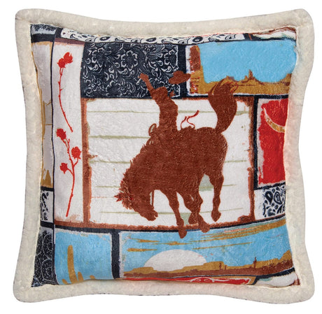 Silent Western Throw Pillow