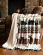 Bear Lake Plush Sherpa Throw