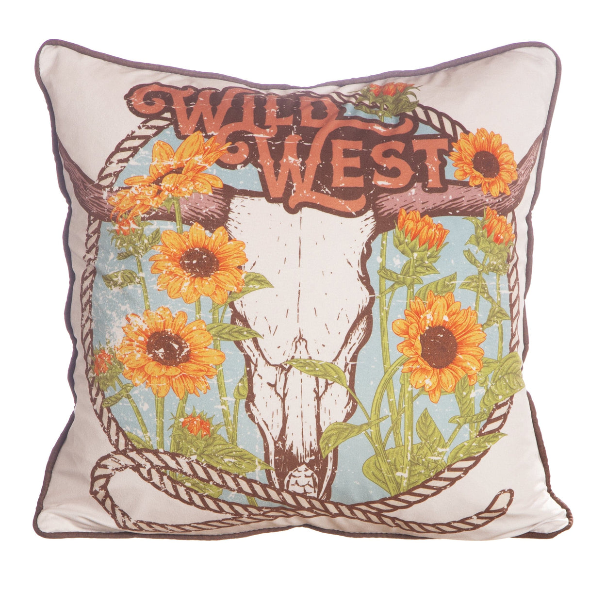 Wildflower West Pillow