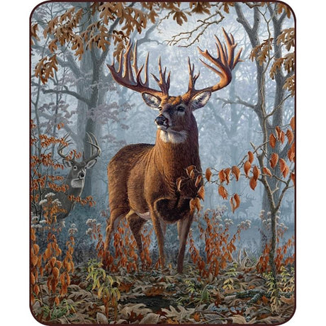 Foggy Whitetail Throw