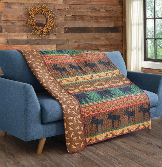 Rocky Ridge Moose & Bear Throw