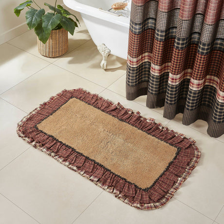 Autumn Plaid 48" Bath Mat